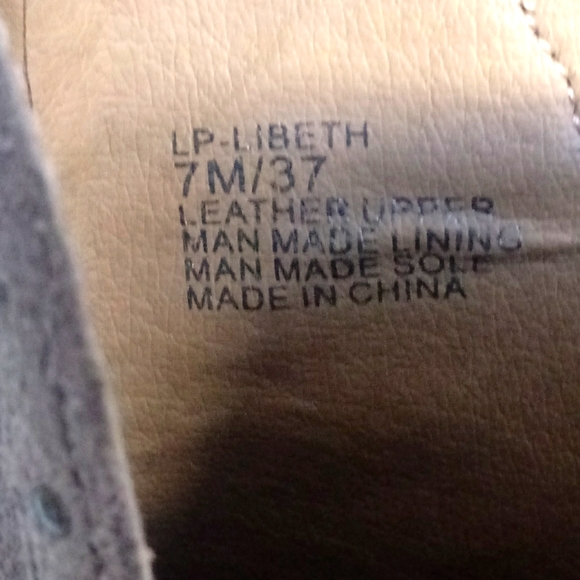 LUCKY BRAND GENUINE SUEDE PEEP TOE BOOTIES LIBETH - Picture 6 of 10